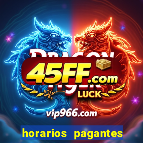 horarios pagantes do fortune rabbit